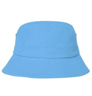 Brushed Sports Twill Childs Bucket Hat:Sky Blue
