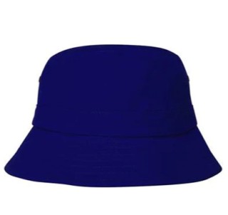 Brushed Sports Twill Youth Bucket Hat:Navy