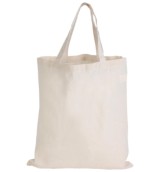 Calico Short Handle Bag-Minimum 100 
